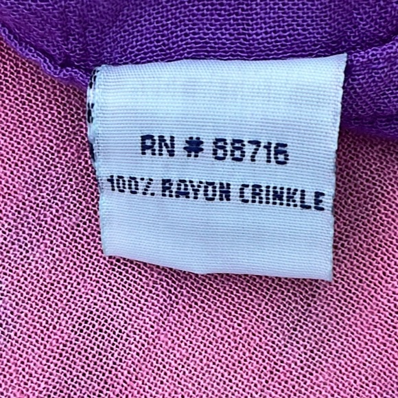 Tie-dyed & floral on swing tunic/mini M - Picture 9 of 9